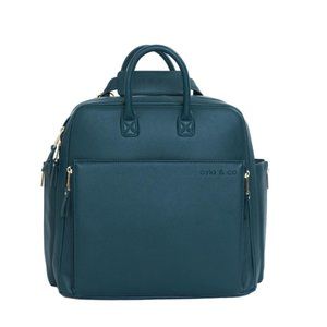 Ayla & Co Peacock Diaper Bag EUC